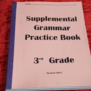 Supplemental Grammar Practice Book 3rd Grade
